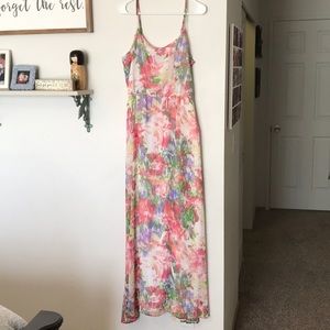 BB DAKOTA Floral maxi dress